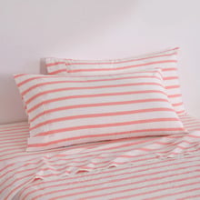 Beau Yarn-Dyed Washed Cotton Pillowcases (Set of 2)